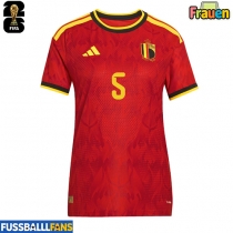 Belgien Maxim De Cuyper #5 Heimtrikot Frauen WM 2026 Kurzarm